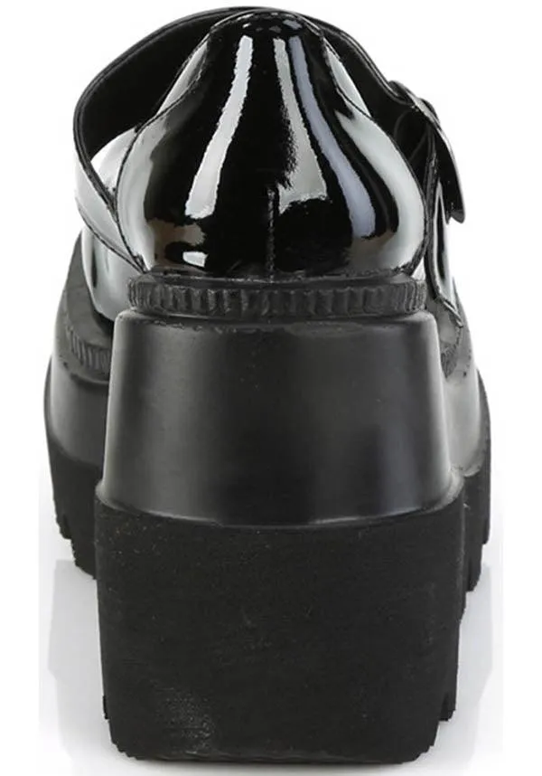 SHAKER-23 [Black Patent] | PLATFORMS [PREORDER]