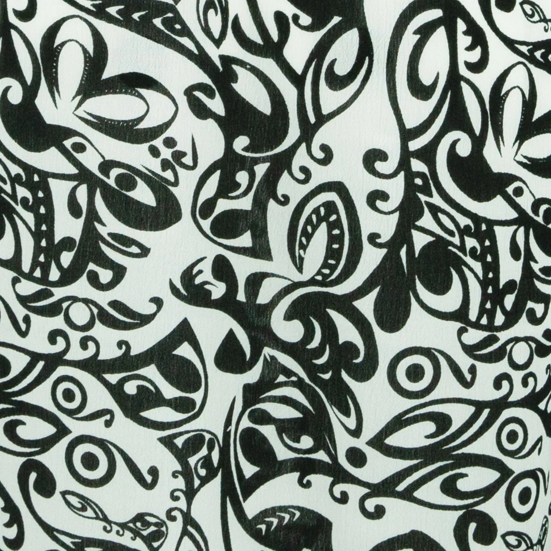 Shirred Comfy Dress - Mono Vines