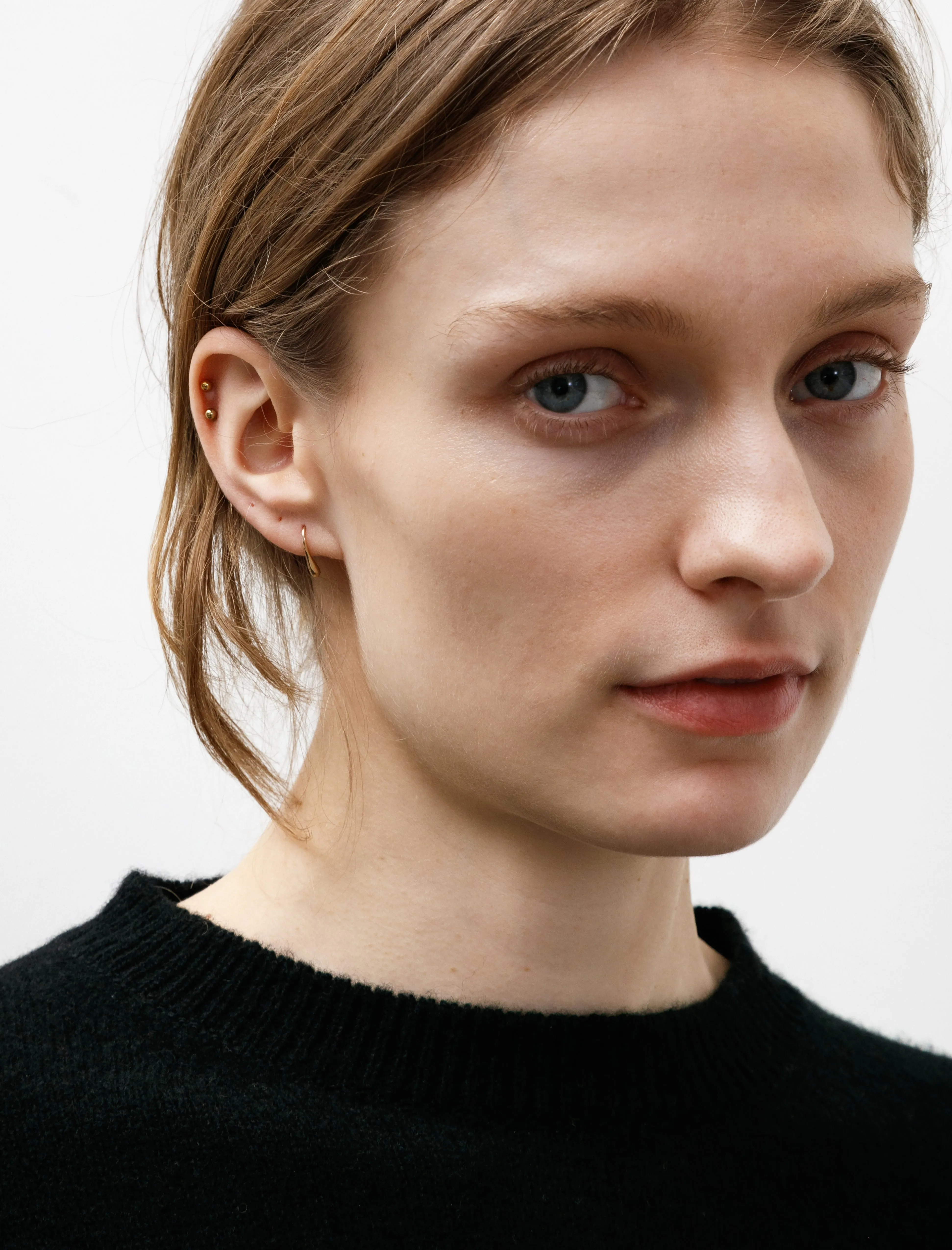Slip on Earrings Gold