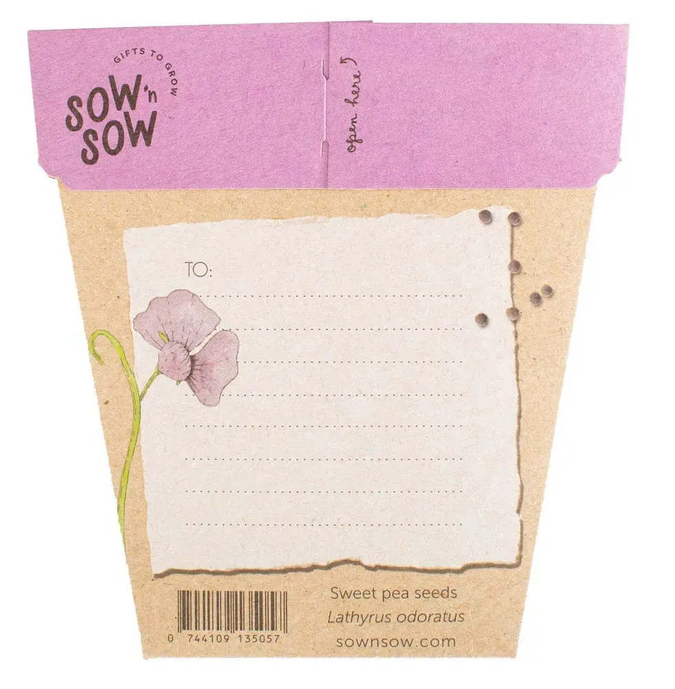 Sow 'n' Sow A Gift of Seeds - Sweet Pea
