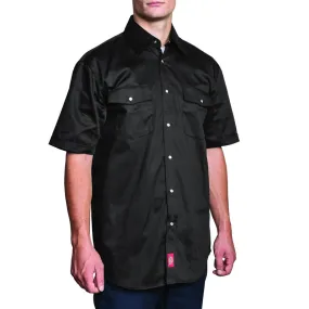 S/S Snap Front Work Shirt