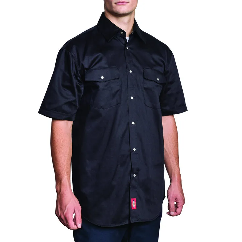 S/S Snap Front Work Shirt