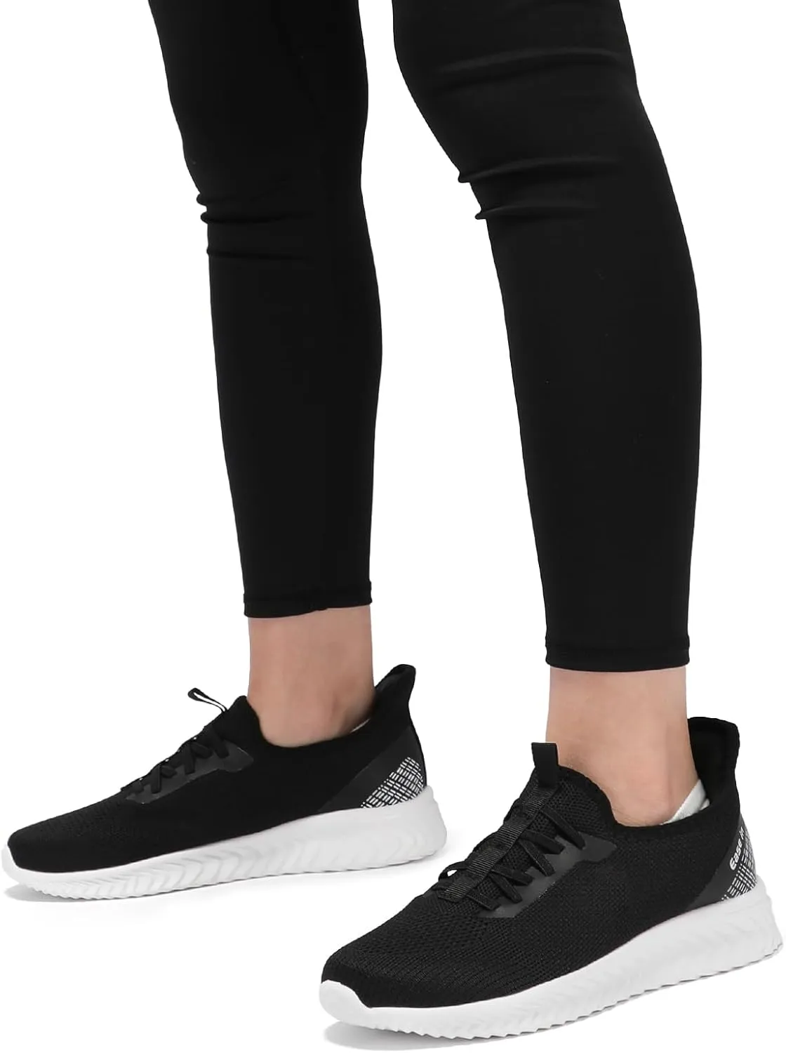 STQ Slip On Shoes Womens Orthopedic Walking Sneakers Lightweight Ladies Pregnancy Maternity Nurse Tennis Shoes for Plantar Fasciitis Relief Arch Support