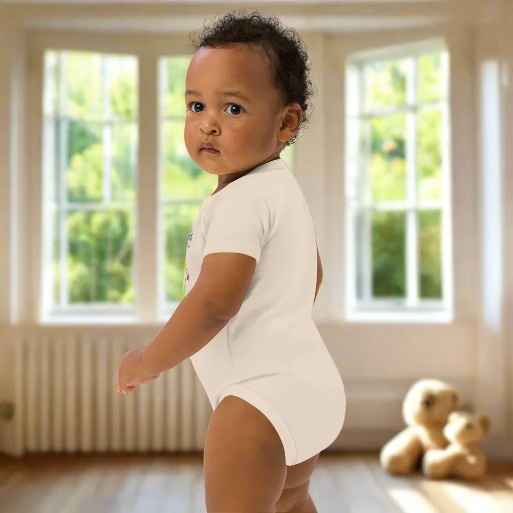 Sustainable baby bodysuit, Twinkle