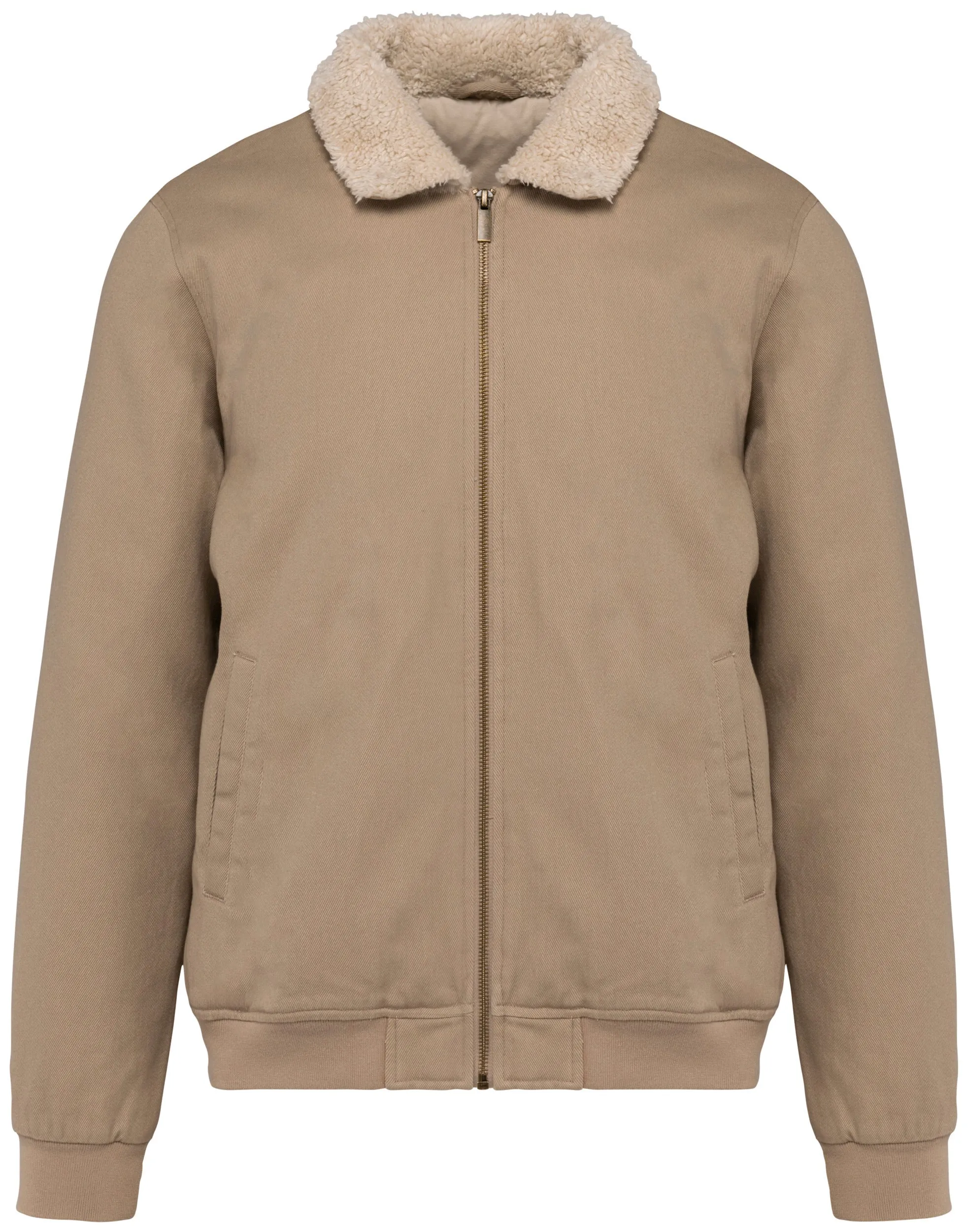 Unisex Eco-friendly Sherpa Collar Jacket - 380 g/m² - NS612
