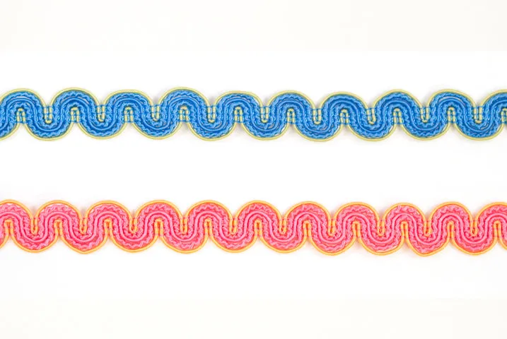 Wavy Braided Gimp Trim 1/2" - by the yard