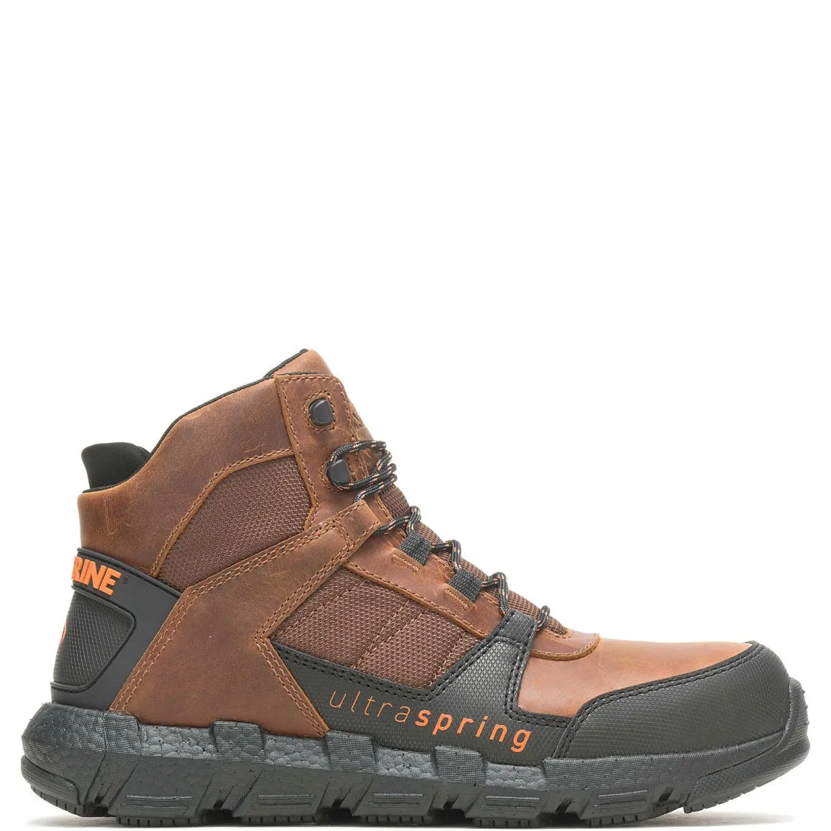 Wolverine Rev Ultraspring™ Durashocks® Vent Carbonmax™  Men's Composite Toe Work Boot (w221034) In Tobacco