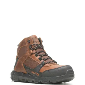 Wolverine Rev Ultraspring™ Durashocks® Vent Carbonmax™  Men's Composite Toe Work Boot (w221034) In Tobacco