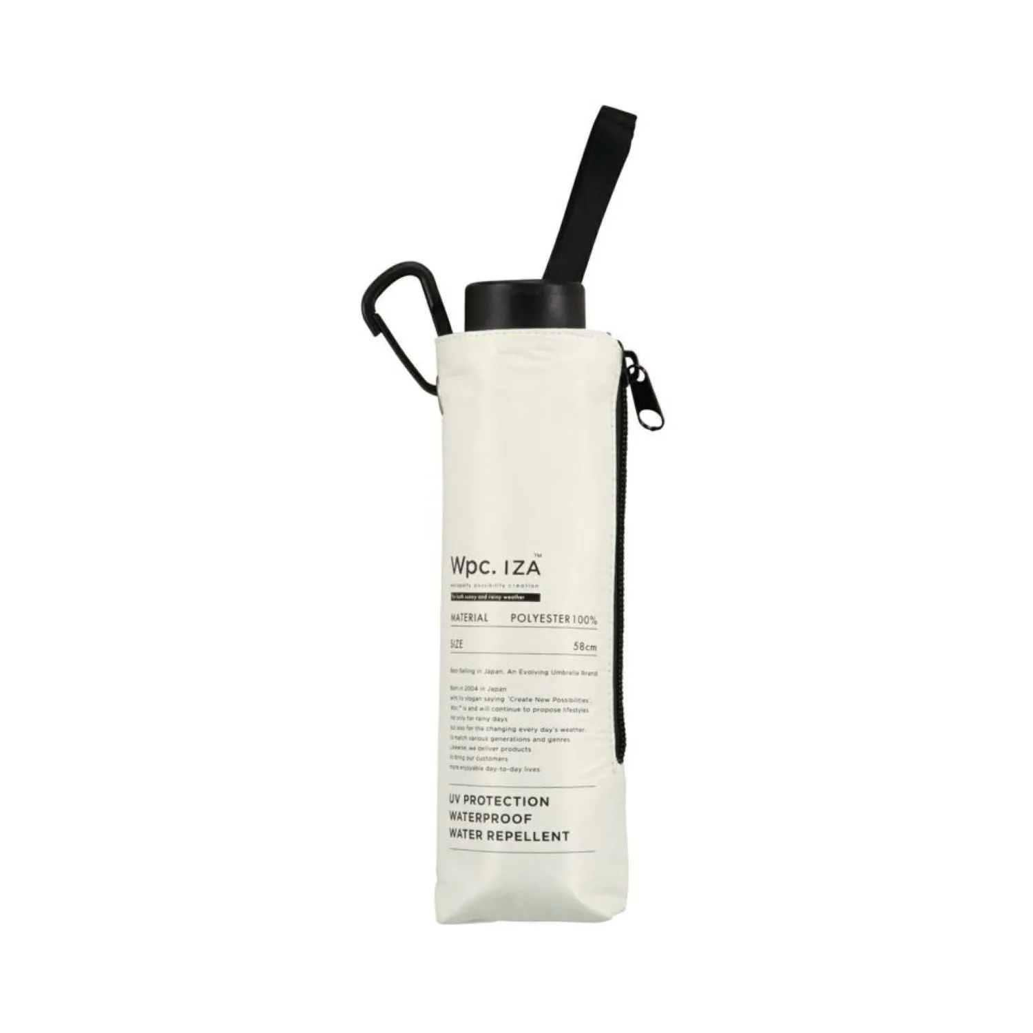 WPC IZA Large & Compact UV Protection UPF 50  Umbrella 58cm