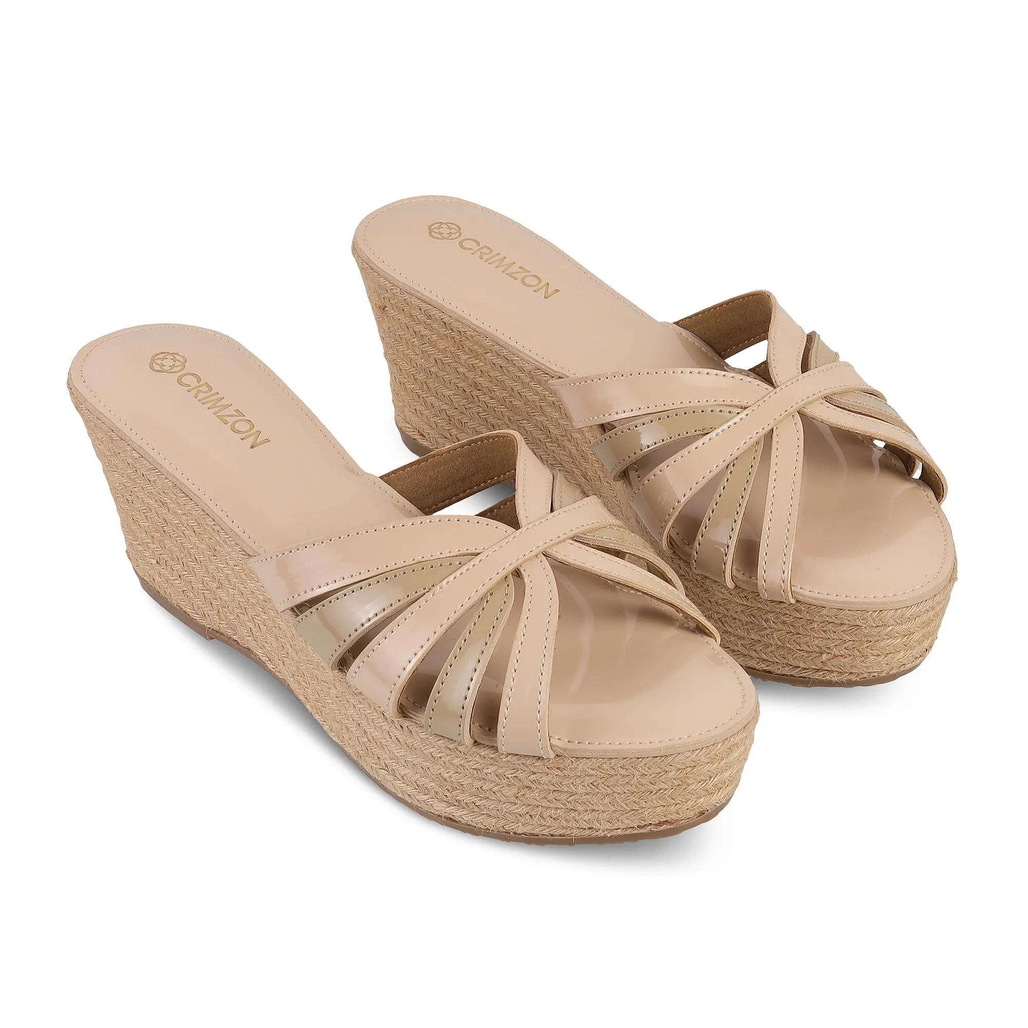 ZARA- NUDE PLATFORMS